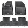 MOTOS Tappetini in gomma per auto adatto per Citroen C4 Grand Picasso II 2013-2018 Migliorate il vostro comfort di viaggio con il tappetino antiscivolo per auto - tappetino per auto per tutte le stagi