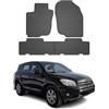 OMAC Tappetini in Gomma Compatibili con Toyota RAV4 2005-2012 Tappetini Auto Gomma Nero 4tlg