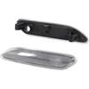 SGHFUVE indicatori direzione Parafango Anteriore Indicatore Laterale Lampeggiante Alloggiamento Della Luce Sostituzioni Per MINI Per Cooper R60 R61 Per Countryman Per Paceman Segnale svolta(Clear Lens)