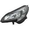 V-MAXZONE PARTS Fari VP1628L Faro Sinistra Lato Conducente Faro Assemblea Proiettore Luce Anteriore Auto Lampada Luce Nero LHD Compatibile Con Opel Corsa E 2014 2015 2016 2017 2018-