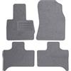 TEXER Tappetini in tessuto, adatti per BMW X5 E53, anno di costruzione 1999-2006, colore: grigio