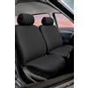 CORA 000129311 Serie completa coprisedili personalizzati Fiat Panda 03> 4 posti post. intero tess. cotone trapuntato antracite