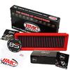 B&S Kit Filtro Aria Sportivo Aspirazione Rigenerabile Lavabile FB455/01 con Profumatore Interni