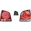 EASYSHOP24H Set 2 Faro Fanale Fanalino Posteriore Destro e Sinistro Per Polo 9N da 2005 a 2009 Gruppo Ottico Luce Stop Lato Guidatore Passeggero