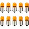 SOFOC BA9S 12V Halogen Bulb Yellow Spie Cruscotto Auto/Aerei, Luci Platone, Luci di Cortesia, Luci Ambiente & Luci Laterali 10Pcs