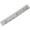 KARFRI Lettere dell'emblema Bluetec con logo nero in ABS 3D compatibili con Mercedes Benz GSE ML 350 W166 E200 C220 GLk 250 W212 W221 W164 W251 Accessori (Color : Chrome)
