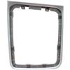 Wivplex Sostituzione], for VW, for cambio manuale, for Golf 7 7.5, for Golf R Pomello del cambio sinistro Supporto del telaio della leva Pomello del cambio circolare 5GG713203 Cornice del cambio