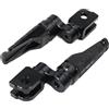 gangxiao Moto Poggiapiedi Per Kawasaki Per Z750R 2011-2012 Pedane Anteriori Regolabili Moto