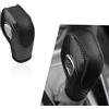 UGSHY 1 pezzo Pomello del cambio in pelle per auto, copertura automatica per pomello del cambio, compatibile con Ford Maverick Esports Mondeo Carnival Edge Escort (nero)