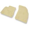 Mossa Premium tappetini auto in velluto compatibili con Audi Q7 II (2015- ) - tappeti auto - beige 2