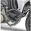 MOTOTOPGUN givi tn7413 paramotore nero compatibile con ducati multistrada v4 / v4 s 2021 2022 mototopgun