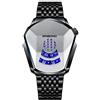 DAXIAOYU Orologio automatico al quarzo da uomo, design popolare, regalo per fidanzato, anniversario di matrimonio, compleanno, regalo, Nero-bianco, Lusso