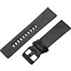 ROUHO Cinturino in Vera Pelle Orologio Quadrante Grande, Bracciale di Ricambio Impermeabile Durevole Uomo per Diesel-Nero + Nero Fibbia 32mm