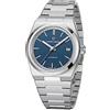 PAGRNE DESIGN Mens Orologi Automatici Orologio In Acciaio Inox Data Impermeabile Luminoso Orologio Business Casual Orologi Da Polso Nero