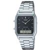Casio AQ-230A-1DMQYES - Orologio da polso per uomo, acciaio, colore nero