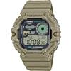 Casio Orologio digitale al quarzo da uomo con cinturino in resina WS-1700H-5AVCF, Beige, Moderno
