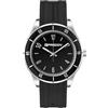 FREDDY - Orologio Donna In Silicone E Ceramica Nero E Argento, Donna, Nero, Unica