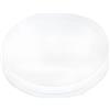 MOOKEENONE Vetro zaffiro piatto 32,7 mm x 2,7 mm per Casio (MDV-106), Trasparente, Moderno