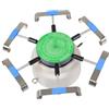 rockible Strumento di riparazione del tester di orologi automatici Macchina di prova universale professionale Macchina di prova di orologi per viaggi Ufficio