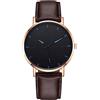 WIRMEC Orologi da uomo 2024 orologi di lusso orologio al quarzo quadrante in acciaio inossidabile orologio casual da uomo, D
