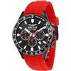 Sector No Limits Orologio Uomo, Cronografo, Analogico, 43 mm, Collezione 230, Cinturino in Silicone