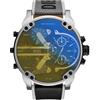 Diesel Mr Daddy 2.0 Orologio a due lancette in nylon DZ7429, canna di fucile, misura unica, Mr Daddy DZ7429 - Orologio a due lancette in nylon 2.0