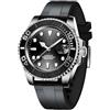 generic Orologio da polso automatico giapponese NH35 senza logo personalizzato Mod meccanico per uomo 3ATM resistente all'acqua orologio sportivo da uomo 40MM, classico