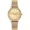 Trussardi T-Star - Orologio da polso da donna, 3H, analogico, 34 mm, gold, 34 mm, Bracciale