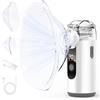 HITHINKMED Aersol Portatile Silenzioso, Aersol Portatile Ricaricabile per Adulti e Bambini, Macchina Aerosol Adulti con Display Digitale, Pulizia Automatica dei Residui-Grigio