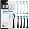 AquaSonic Duo PRO - Confezione da 8 testine di ricambio
