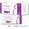 TestBlue Kit Fertilità - 20 Test Ovulazione + 5 Test di Gravidanza ad Alta Sensibilità | Test LH e hCG Rapidi e Affidabili | Monitoraggio Completo del Ciclo