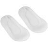 Leinggg Calze in gel 1 paio/set calzini in silicone Protezione idratante traspirante Pedicure Cura della pelle secca e incrinata (Colore : S)