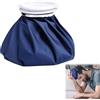 Rakiuty Borsa Del Ghiaccio, Sacchetto Di Ghiaccio Riutilizzabile, Pacco Freddo Riutilizzabile, Borsa Ghiaccio Ginocchio Elastico e Traspirante, Blu (28cm)