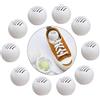 Peedeu - Deodorante per scarpe con palline (contiene 10 palline), deodorante per scarpe da ginnastica, armadietti, borse da palestra, casa, ufficio e auto, aria fresca, aroma fruttato naturale