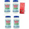 Generico Magnesio Supremo Regolarità 600 gr (pack 4 x 150 gr) + H2O Prozis Omaggio - magnesio per aiuto digestione