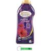 Beni Culinari 8 x Spuma di Sciampagna Ammorbidente Concentrato Prezioso Ibisco - Ammorbidente concentrato 30 lavaggi 600 ml + portachiavi Beni Culinari 0