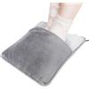 Wezalget Scaldapiedi elettrico, cuscinetto riscaldante a riscaldamento rapido per piedi freddi, riscaldante per piedi, schiena e corpo intero, donna uomo, 29x29 cm