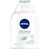 NIVEA Intimo Liquid Soap Gel 250 ml Mild Comfort Gently Cleanses, for Intimate Igiene Alcohol Free Sensitive Skin Chamomile Extract, Jojoba Oil and Lactic Acid Formula (Confezione da 6)