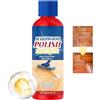 Generisch Wood Floor - 1,5 x 4,8 pollici Hardwood Floor Polishh, Scratch Repair Waterproof 100 ml Laminate Floorr Cleaner For Bedroom Entryway Living Room Apartment Cabinet Table Shelf Furniture