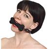 Honeylust - Bavaglio BDSM Silicone Osso regolabile - Petplay Giochi da Cane Museruola per Bondage Feticismo Gioco di Ruolo, rispettoso dei denti