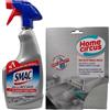 DC CASA DC Smac - Spray Brillacciaio, Sgrassa a Fondo, fa Brillare a Lungo 500ml più panno microfibra INOX