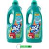 Beni Culinari 2 x Ace Gentile Candeggina per Colorati, candeggina per colori - Profumo fresco efficace contro le macchie 3100 ml + portachiavi Beni Culinari 0