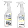 Faren CITRUS, Pulitore Anticalcare a base naturale di Acido Citrico, elimina calcare e ossidazioni da rubinetterie, ceramiche dei bagni, vetri, ottimo pulitore antiappannante box doccia, 750ml (2pz)