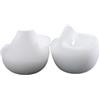 DAOFEUK Calzini unisex invisibili, per aumentare l'altezza di 5 cm, in silicone, cuscinetti ortopedici per tallone, supporto ortopedico per arco plantare, solette massaggianti per piedi (6 cm)
