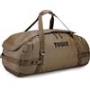 THULE borsa da viaggio zaino Chasm Recycled Duffel 70L Deep Khaki marrone
