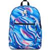 Invicta Jelek Zaino Scuola Media Ragazza, Scuola Elementare, Scomparto PC, Tasca Borraccia, blu rosso
