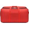 PPQIRU Borsone Con Rotelle Borsone con ruote for lo spostamento di una borsa grande in tessuto Oxford impermeabile e spesso, artefatto in movimento, borse da viaggio uomo grandi dimensioni(Red)