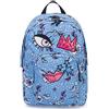 Invicta Zaino Dial Face Invicta, Azzurro, 38 Lt, Doppio Scomparto, Tasca Porta Laptop 15'', Scuola & Tempo Libero