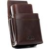 SID & VAIN® Borsa per soldi e marsupio per camerieri vera pelle vintage ABERDEEN portafoglio cameriere borsellino Portamonete uomo donna prodotto artigianale