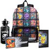 Pokémon Zainetto Bambino Set 4 Pz Zaino Borraccia Astuccio Borsa Porta Pranzo o Portafoglio Anime Accessori Scuola Regalo Bambini (Multi 4 Pz Set)